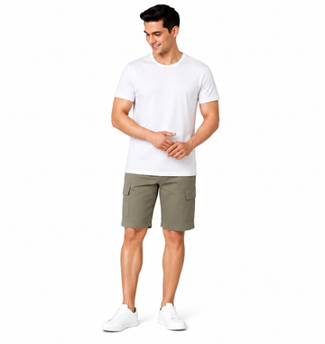 Premium Crew Neck T-Shirt White