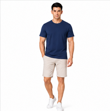 Premium Crew Neck T-Shirt Diesel Blue