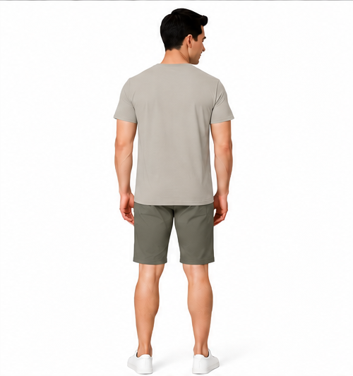 Premium Crew Neck T-Shirt Smoked Grey