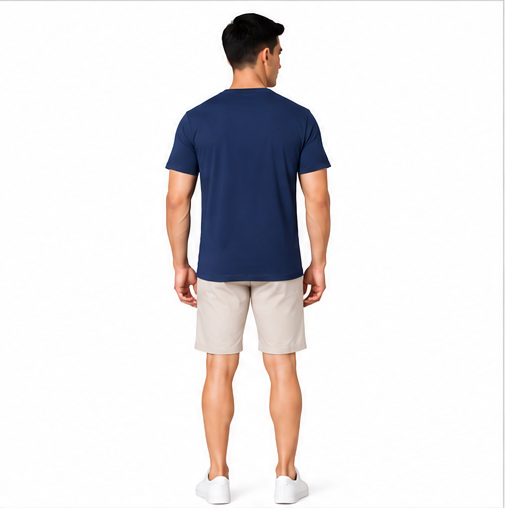 Premium Crew Neck T-Shirt Diesel Blue