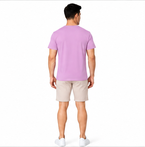 Premium Crew Neck T-Shirt Lavender