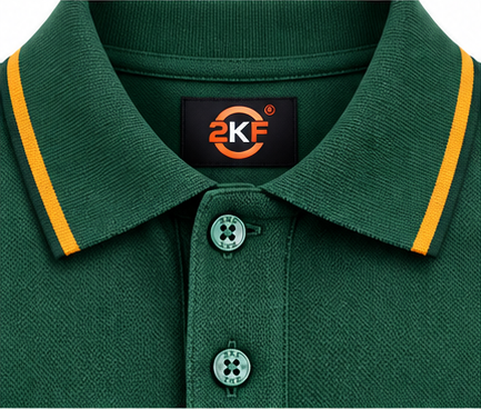 Premium Polo Cotton Combo Grey , Bottle Green with Chest Pocket