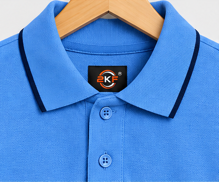 Premium Polo Cotton Combo Baby Blue , Grey with Chest Pocket