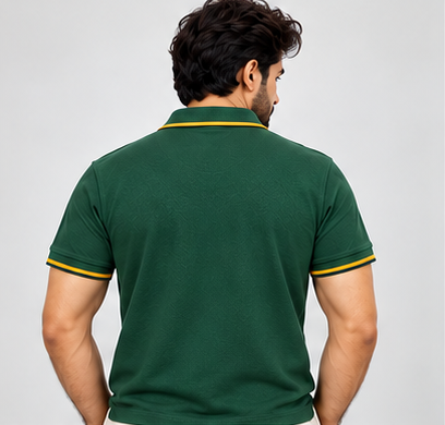 Premium Polo Cotton Combo Grey , Bottle Green , Mustard Yellow with Chest Pocket