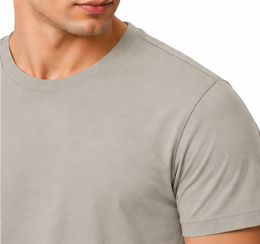 Premium Crew Neck T-Shirt Smoked Grey