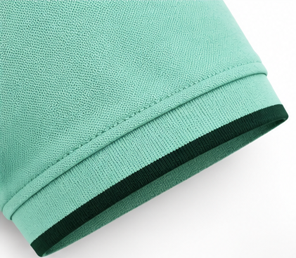 Premium Polo Cottton Diesel Blue , Aqua Green with Chest Pocket