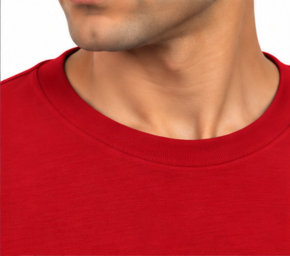 Premium Crew Neck Full Sleeve T-Shirt Red