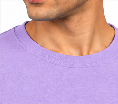 Premium Crew Neck Full Sleeve T-Shirt Lavender