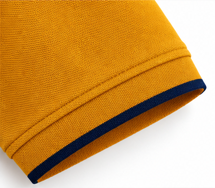 Premium Polo Cotton Combo Mustard Yellow , Red with Chest Pocket