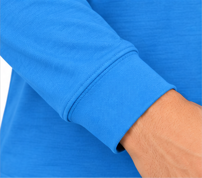 Premium Crew Neck Full Sleeve T-Shirt Baby Blue